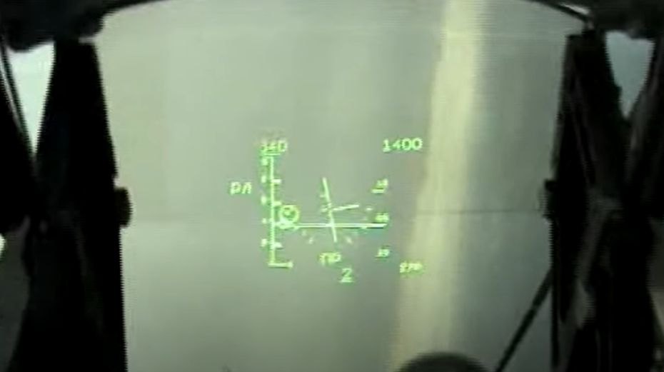 [2.23.0.42] МиГ-29 | Расположение элементов и шкала дальности на ИЛС ...